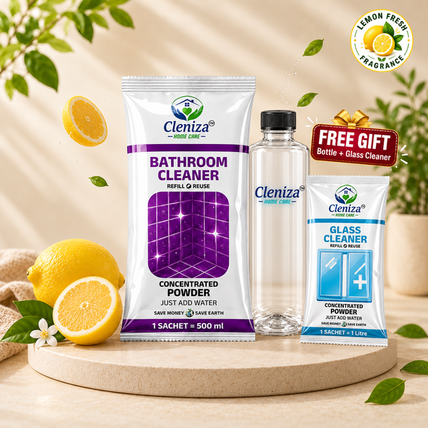 Bathroom Cleaner, Floor Cleaner, Toilet Cleaner - Cleniza 