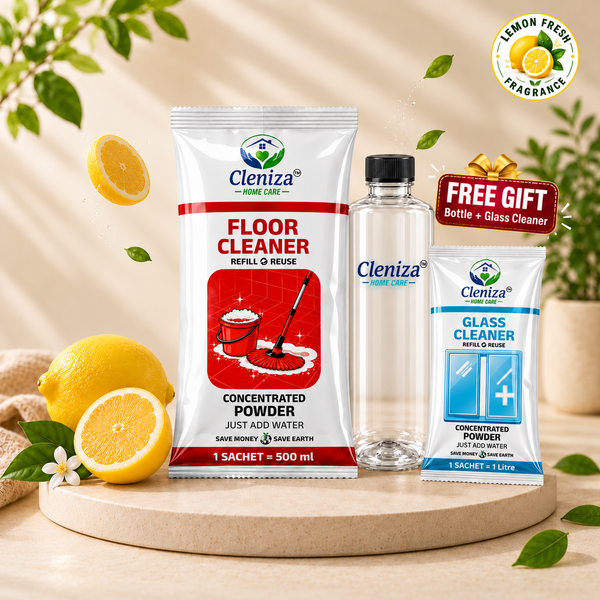Marble-Safe Floor Cleaner Refill Sachets | Cleniza