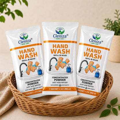 Foaming Handwash Refill Sachets for Pump Bottles | Cleniza